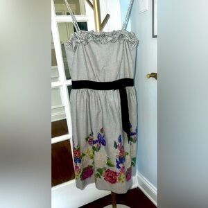 Anthropologie Velvet by Graham and Spencer sundress